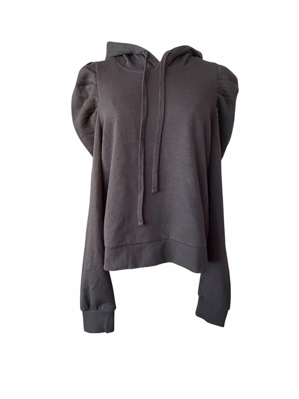 R Rebecca Minkoff Janine Hoodie in True Black Size L